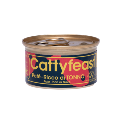CattyFeast Pâtée riche en Thon – Adulte – 85 g